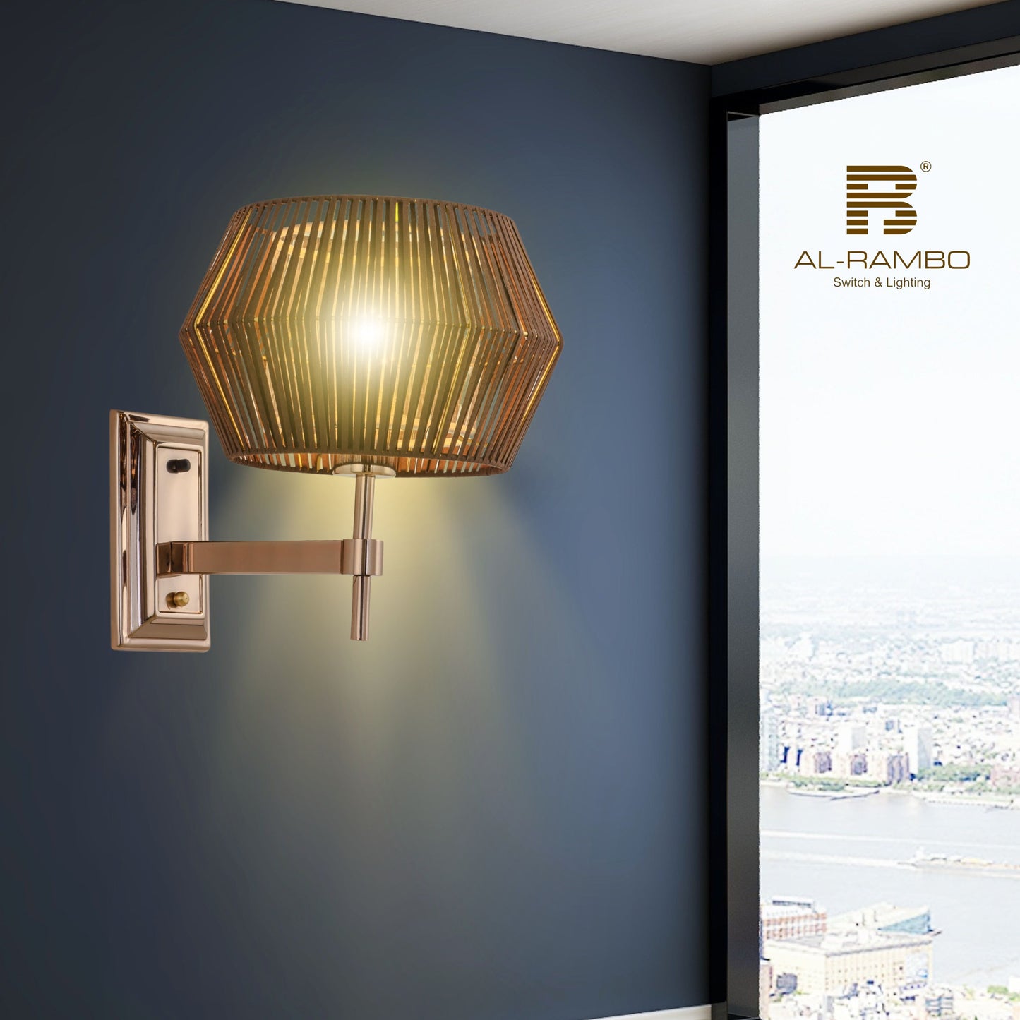 Perfect Blend Luxuries Wall Lamp - 96139-B1
