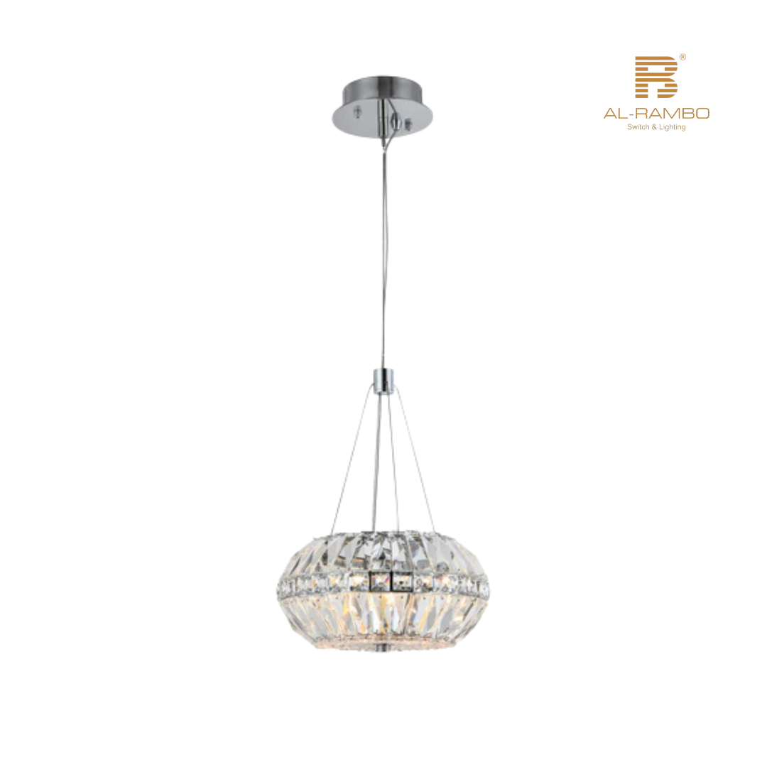 Adjustable Hanging Chandelier with Soft, Warm Light - 96287-4