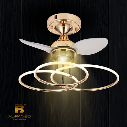 Ceiling Light with Fan - 8072