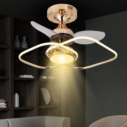 Ceiling Light with Fan - 8086