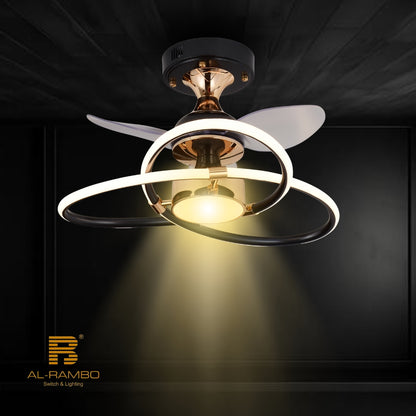 Ceiling Light with Fan - 8097