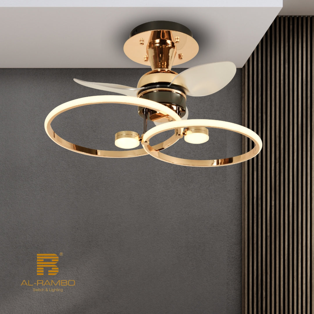 Ceiling Light with Fan - 8110