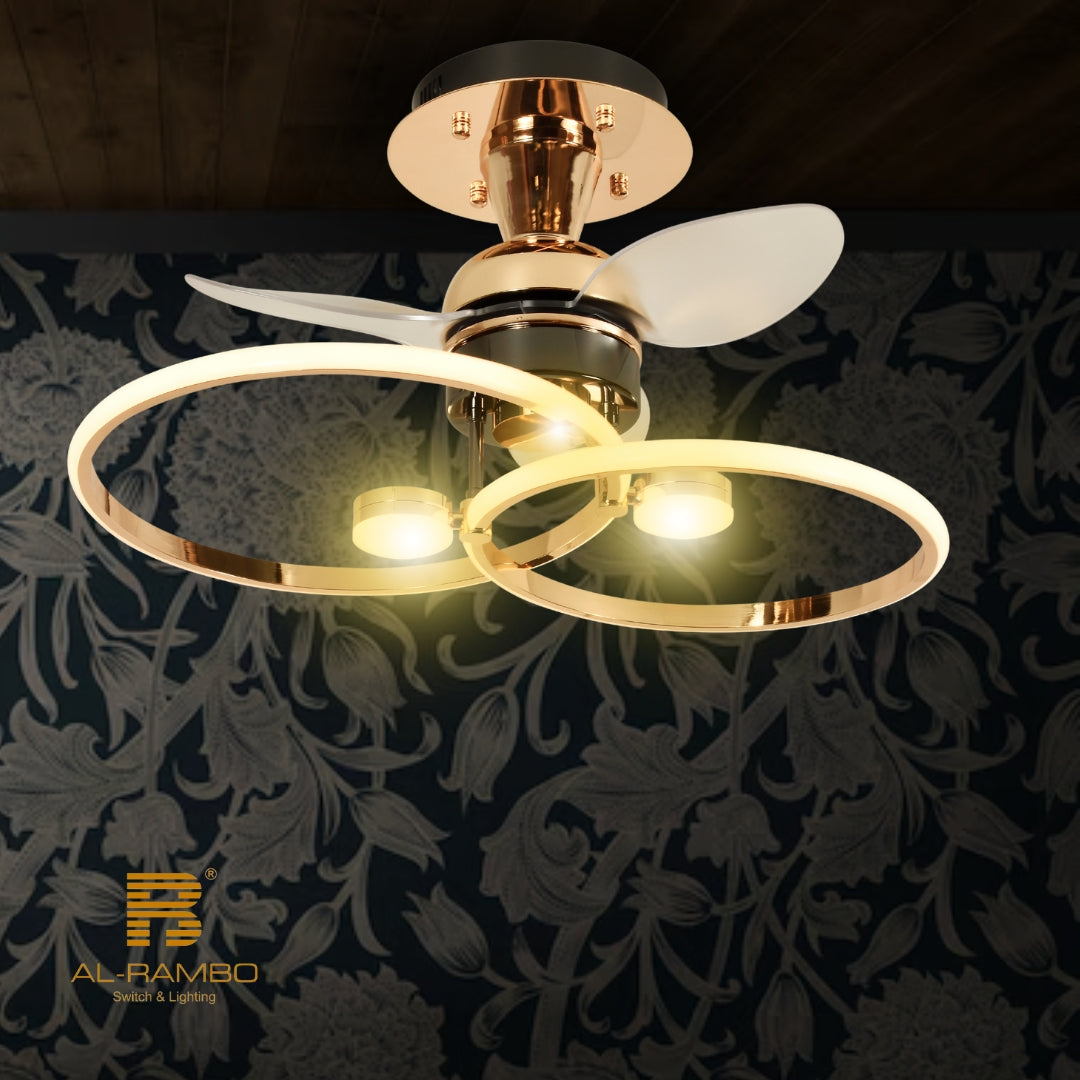 Ceiling Light with Fan - 8110