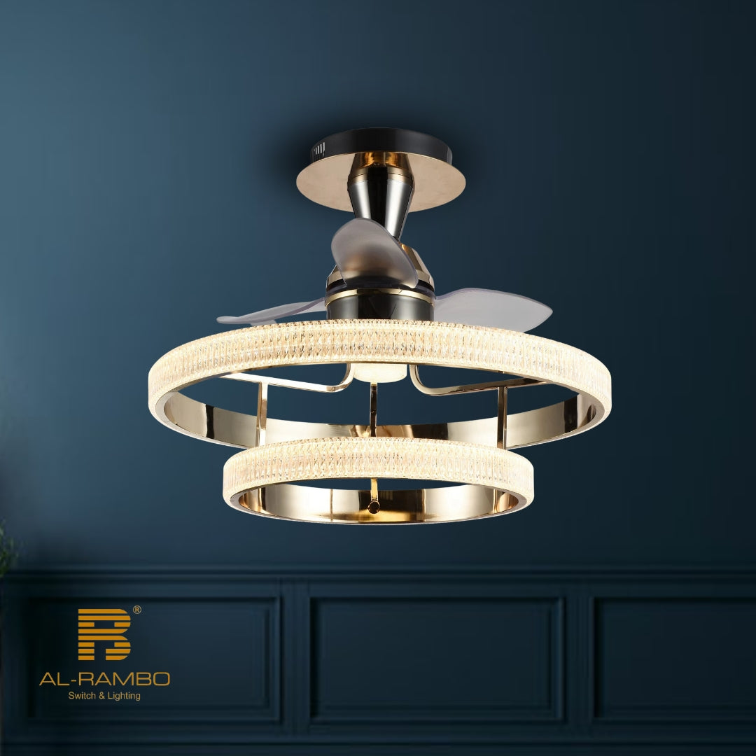 Ceiling Light with Fan - 8115