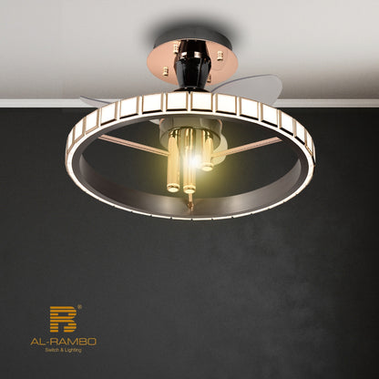 Ceiling Light with Fan - 8298-600