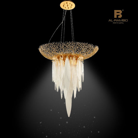 Luxury Glass Chandelier 96168-14