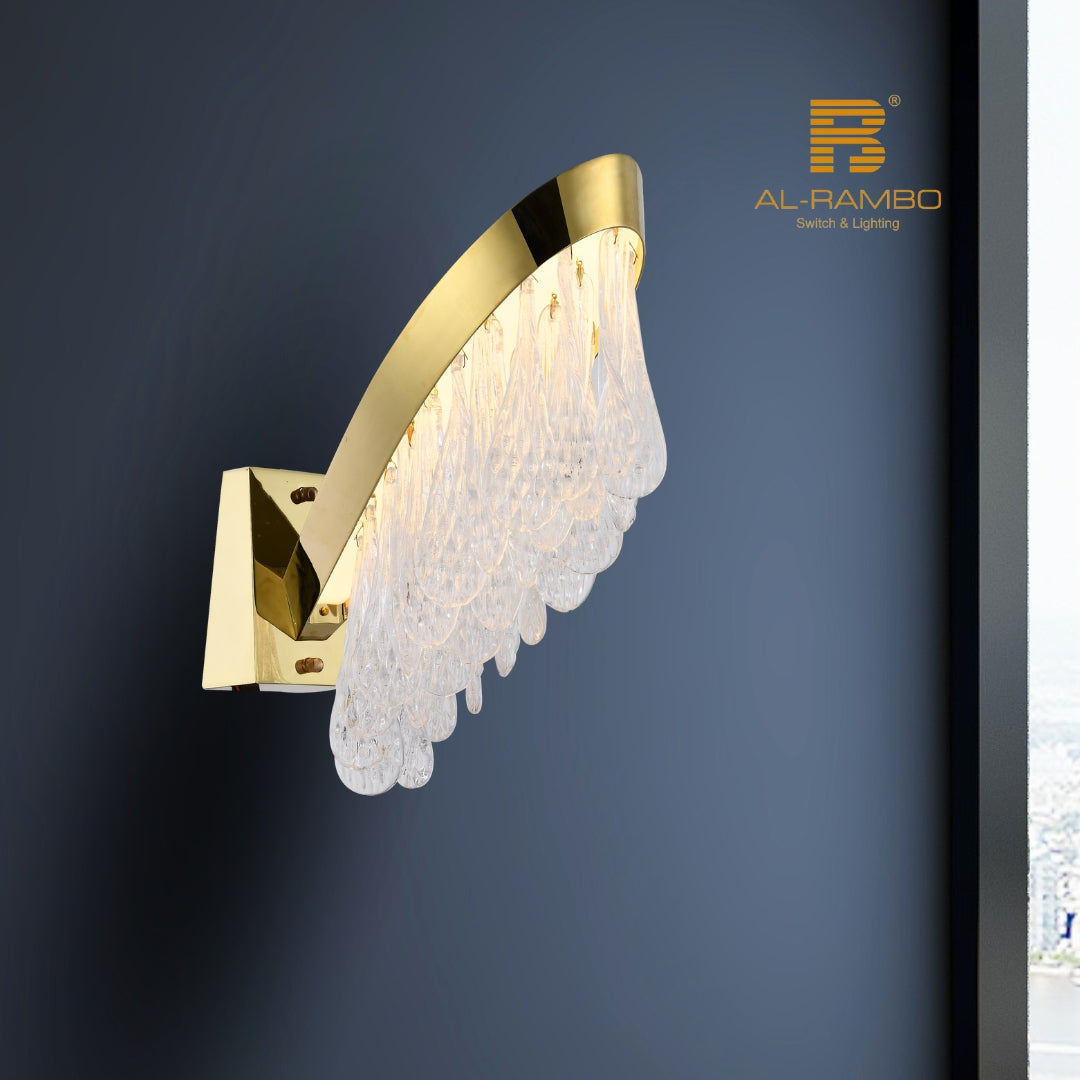 Sleek Design Wall Lamp With its energy-efficient LED technology - 96192-B1