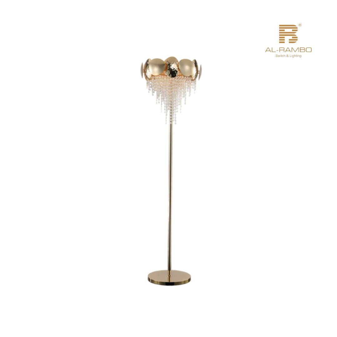 Luxuries Floor Lamp With High Quality Crystal -  96216-L6