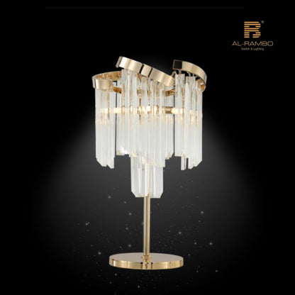 Sophisticated Design Table Lamp with Crystal -  96219-T4