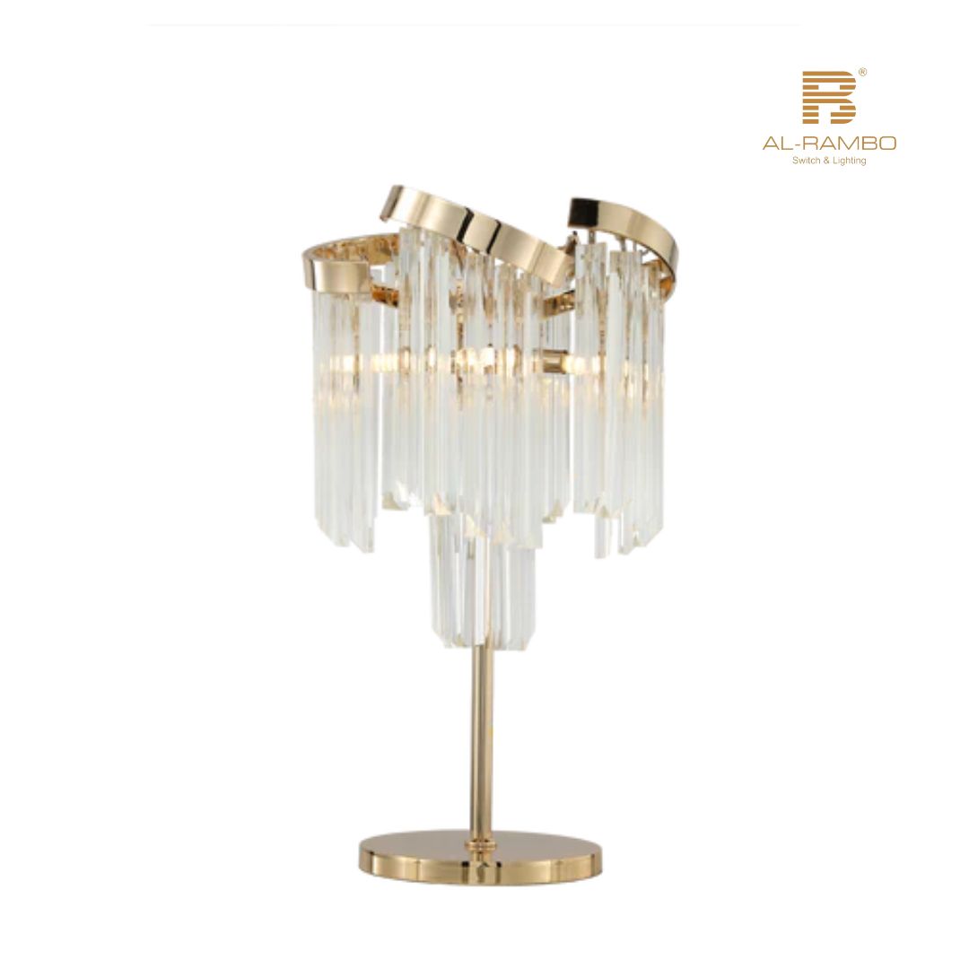 Sophisticated Design Table Lamp with Crystal -  96219-T4