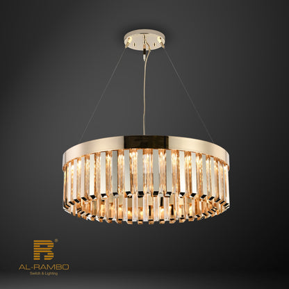 Elegant Crystal Design Medium Chandelier - 96258-24