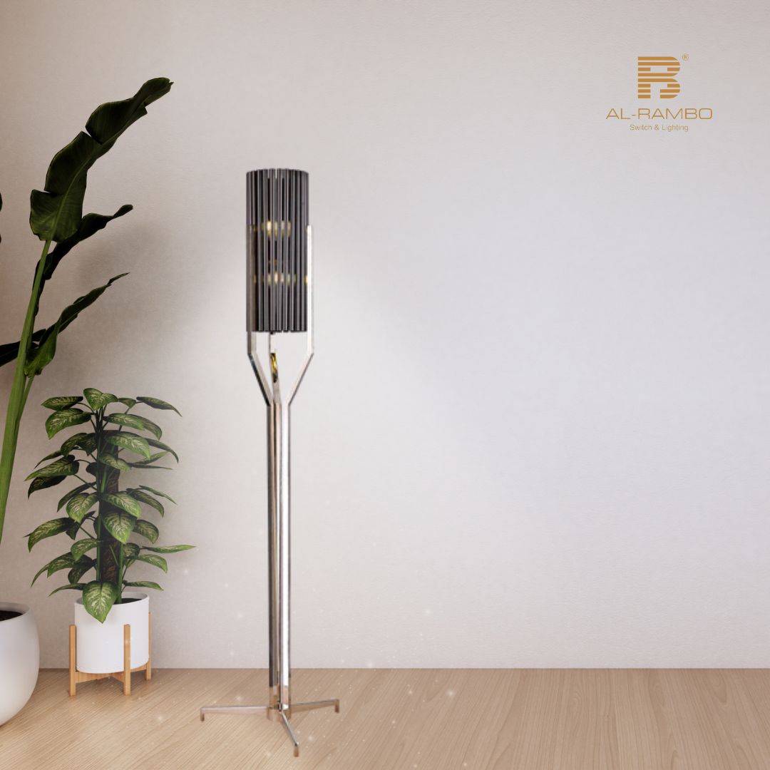 Sleek and Stylish Design Floor Lamp - 96262-L3+3