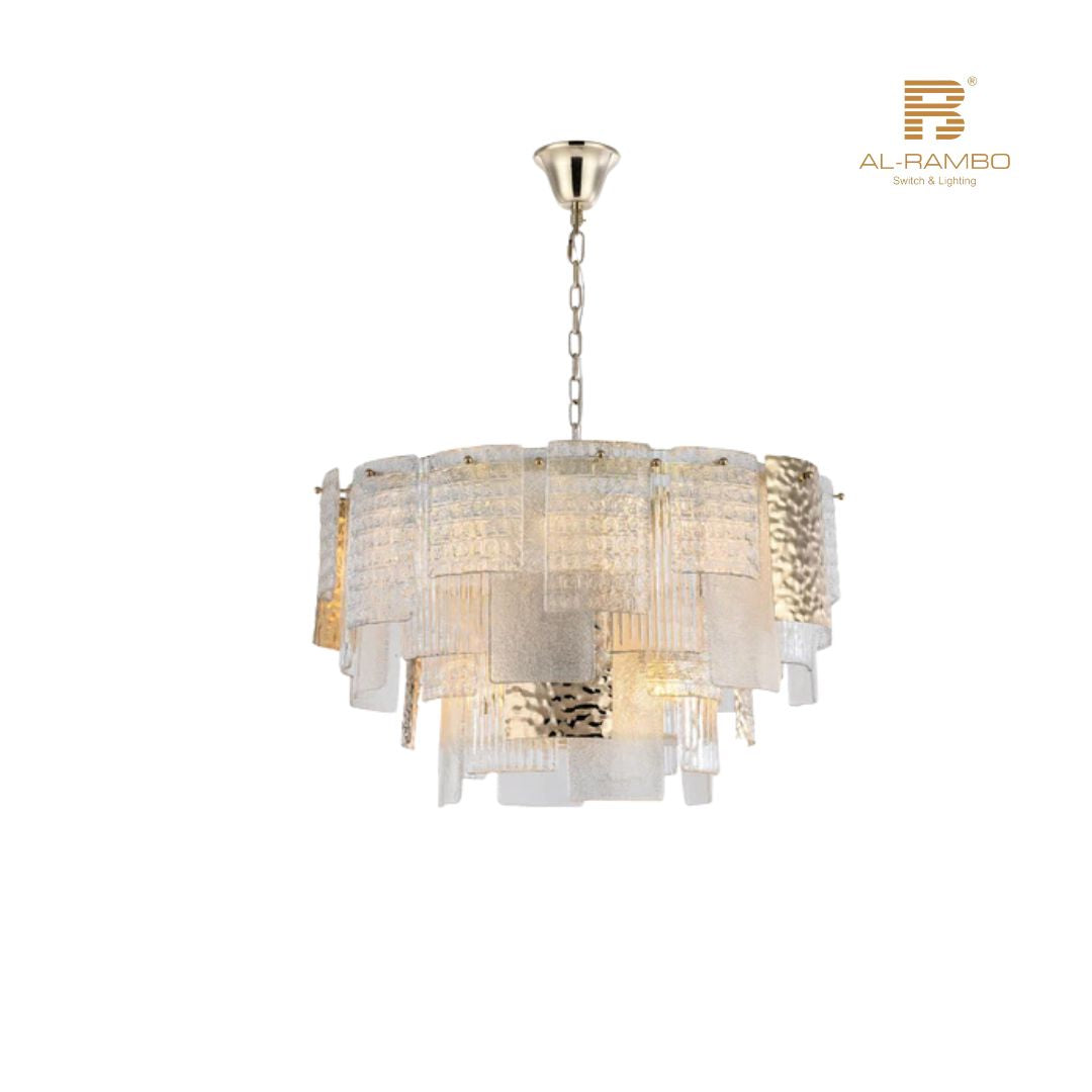 Elegant Design Art Deco High-Quality Chandelier - 96293-8+8+4