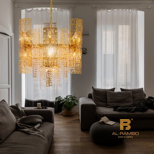 Stylish And Versatile Chandelier With High-Quality Materials - 96362-16