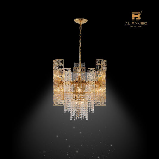 Modern Art Deco Lamp Premium Chandelier - 96362-16