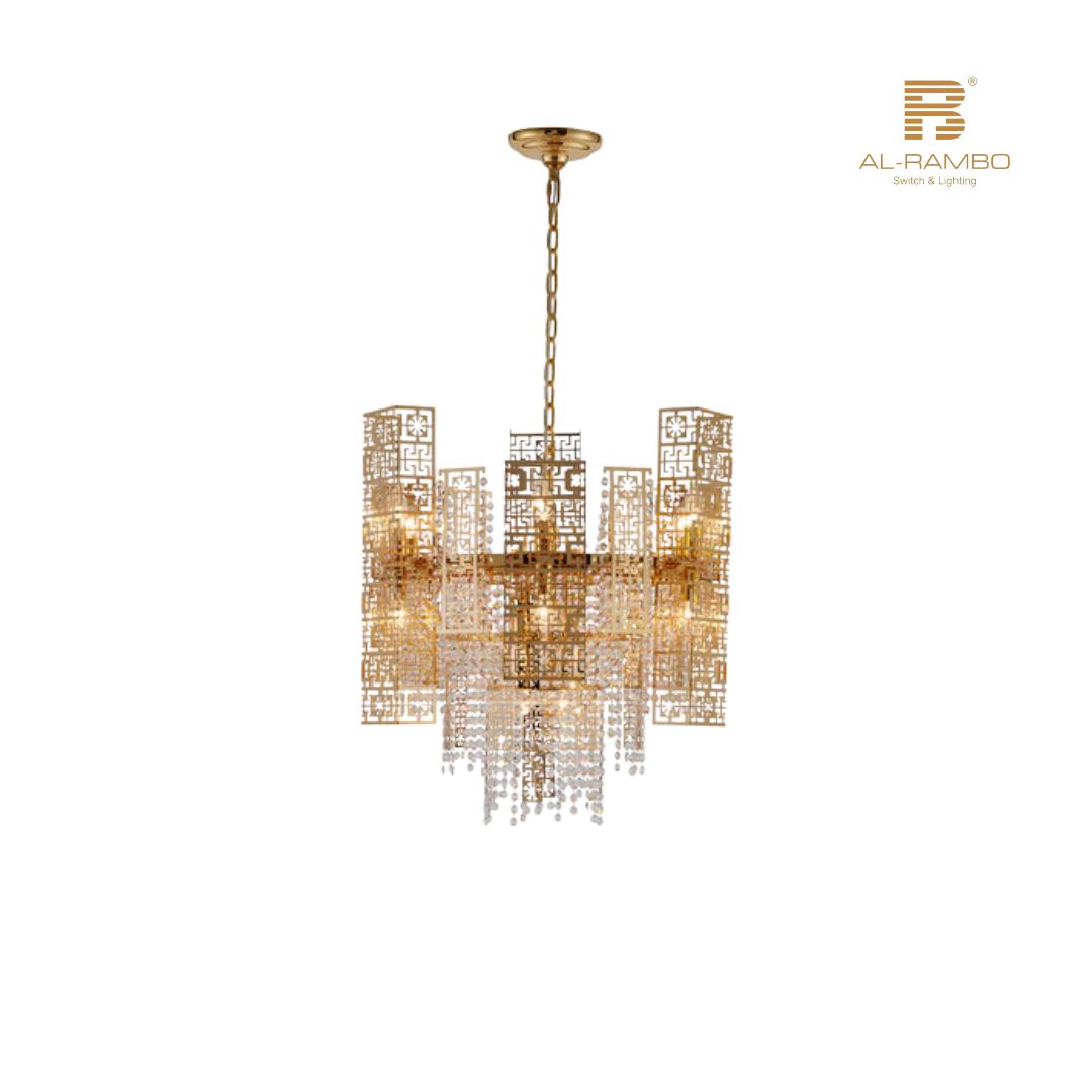 Modern Art Deco Lamp Premium Chandelier - 96362-16