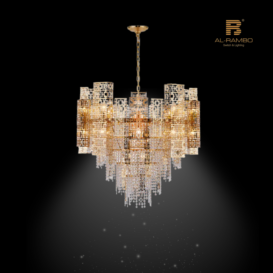 Elegant Art Deco Design Chandelier - 96362-26