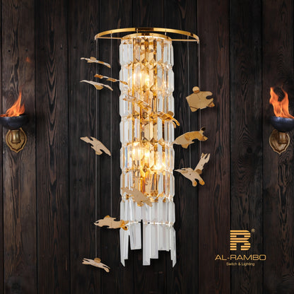 Modern Design Durable Build Chandelier - 96515-B4